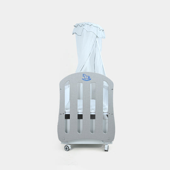 Baby Wooden Swing Cradle | P270 Grey