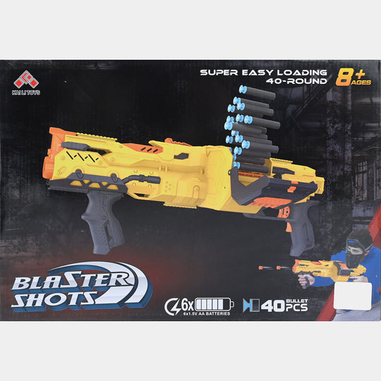 Soft Dart 40-Round Rapid Roller Blaster
