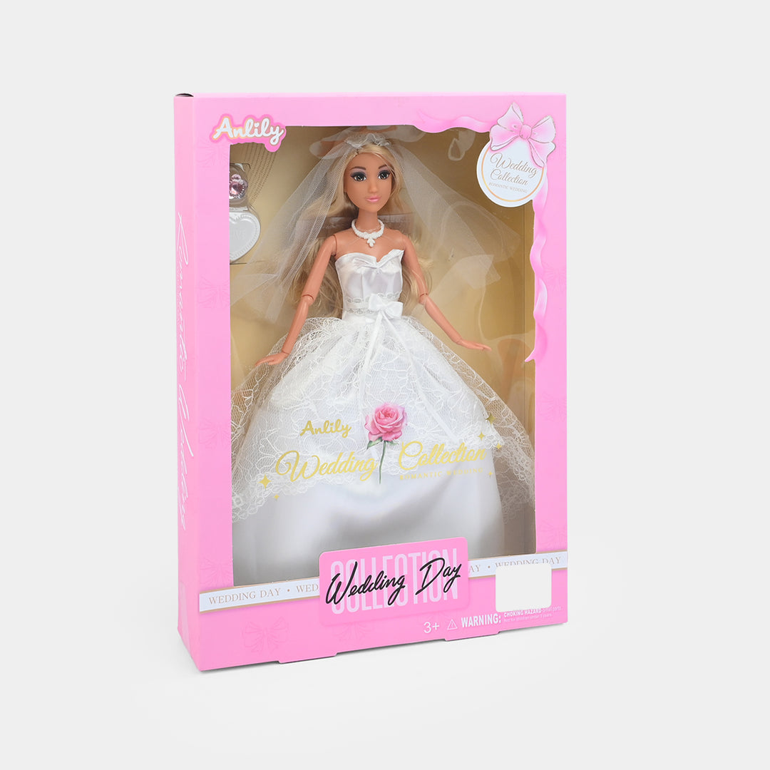11.5" Lovely Fashion Doll with Accessories Set