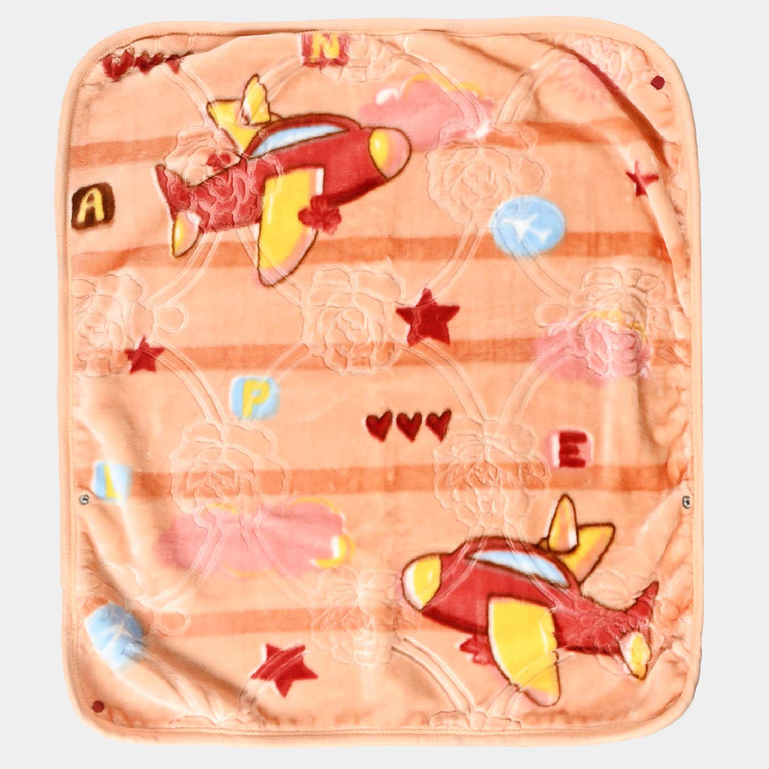 Deluxe Hooded Blanket - Peach