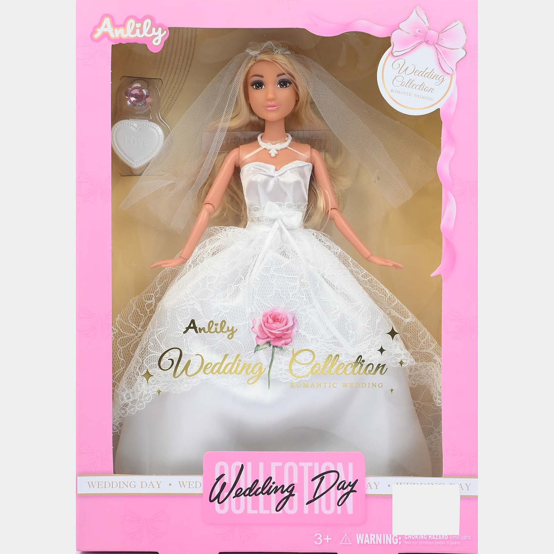11.5" Lovely Fashion Doll with Accessories Set