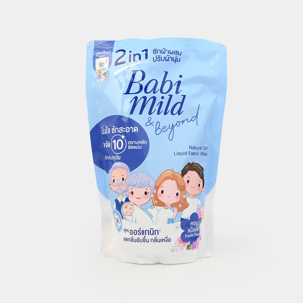 Babi Mild Fabric Wash Refill Family Touch 530Ml