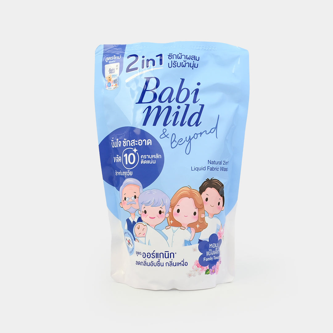 Babi Mild Fabric Wash Refill Family Touch 530Ml