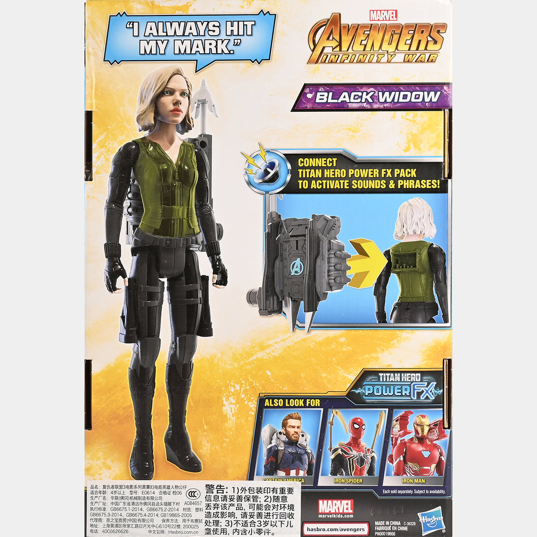 Action Character Black Widow