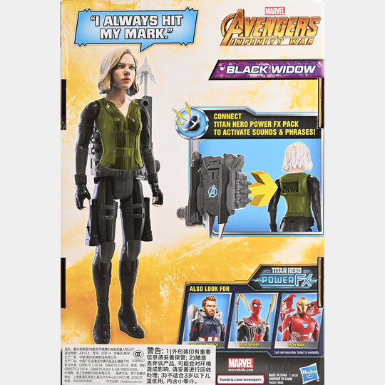 Action Character Black Widow