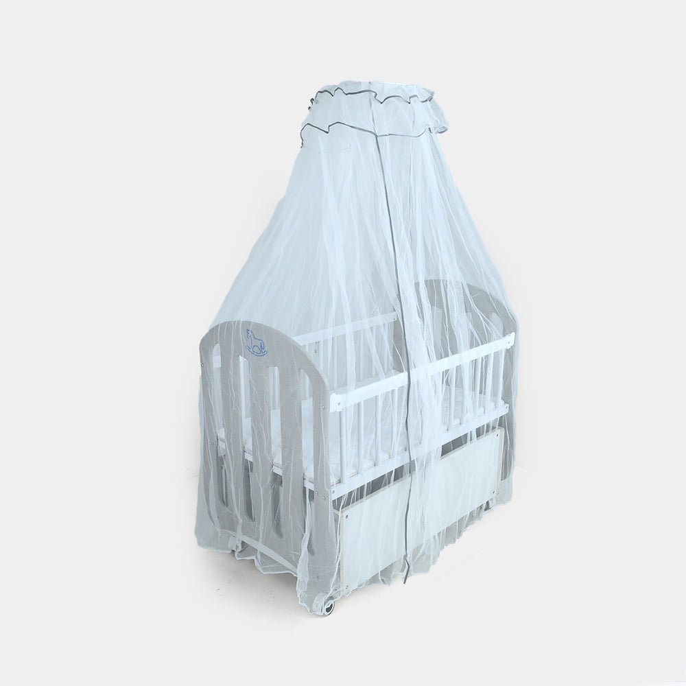 Baby Wooden Swing Cradle | P270 Grey