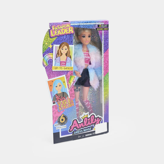 11.5" Lovely Fashion Doll with Accessories Set