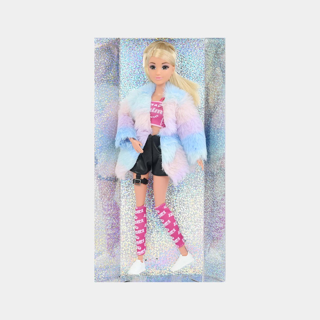 11.5" Lovely Fashion Doll with Accessories Set