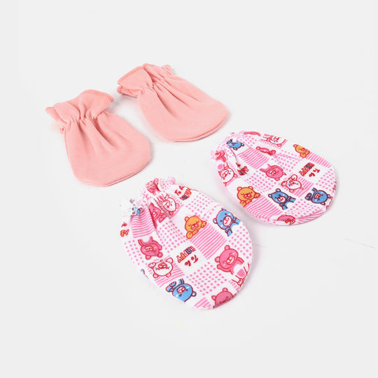 Baby Mittens 2 Pair Set