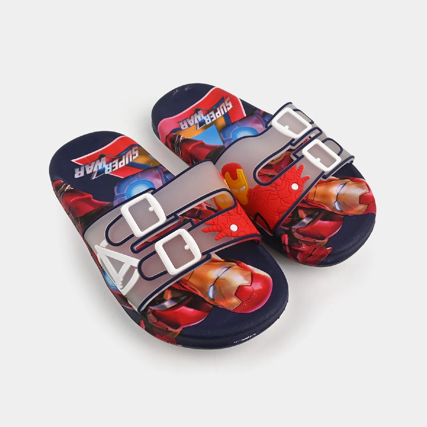 Boys Slipper 6608-2-NAVY