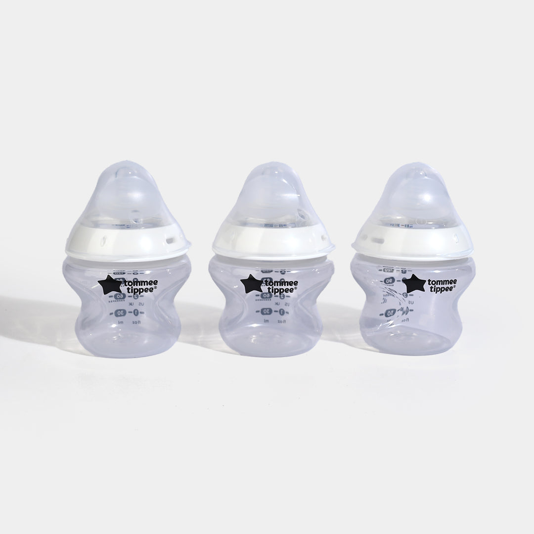 Tommee Tippee Natural Start Feeding Bottle Set – 3-Pack (150ml / 5oz)