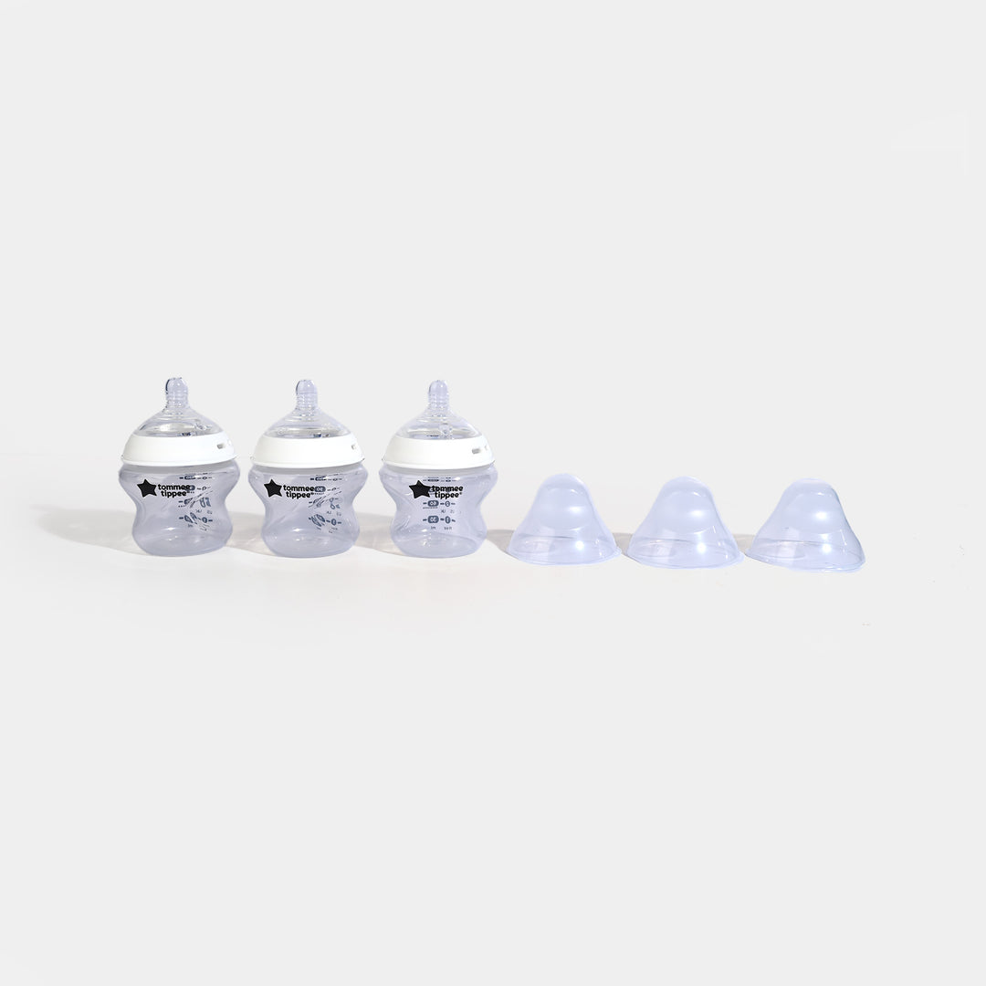 Tommee Tippee Natural Start Feeding Bottle Set – 3-Pack (150ml / 5oz)
