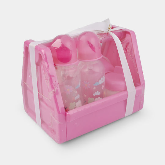 Baby Feeding Gift Set 7011 Pink