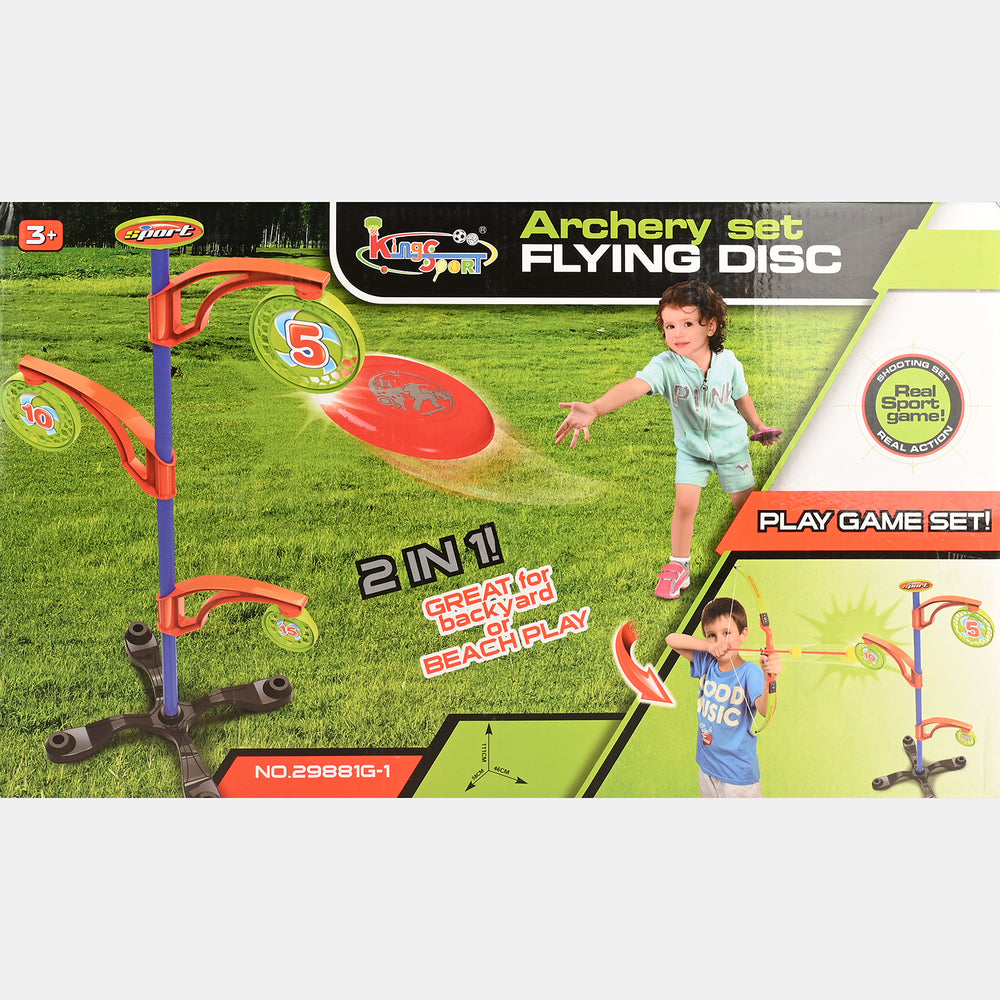 Archery Set & Flying Disc