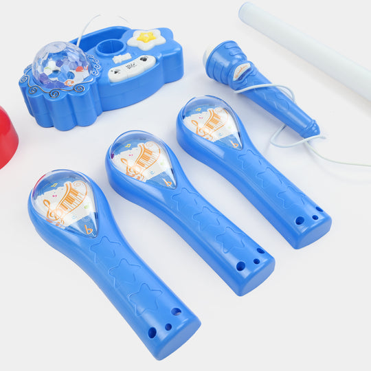 Microphone With Light & Music