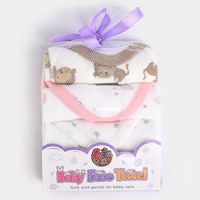 Baby Face Towel 4Pcs - Set