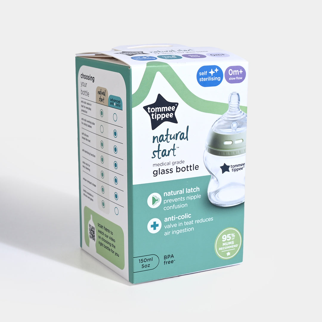 Natural Start Glass Bottle 150ml PK1