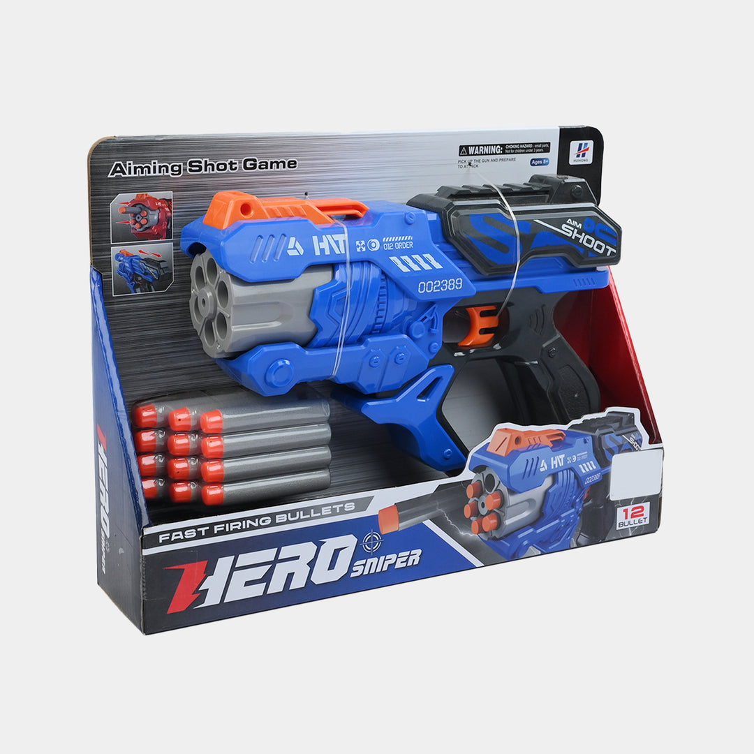 Hero Sniper Soft Dart Blaster Toy