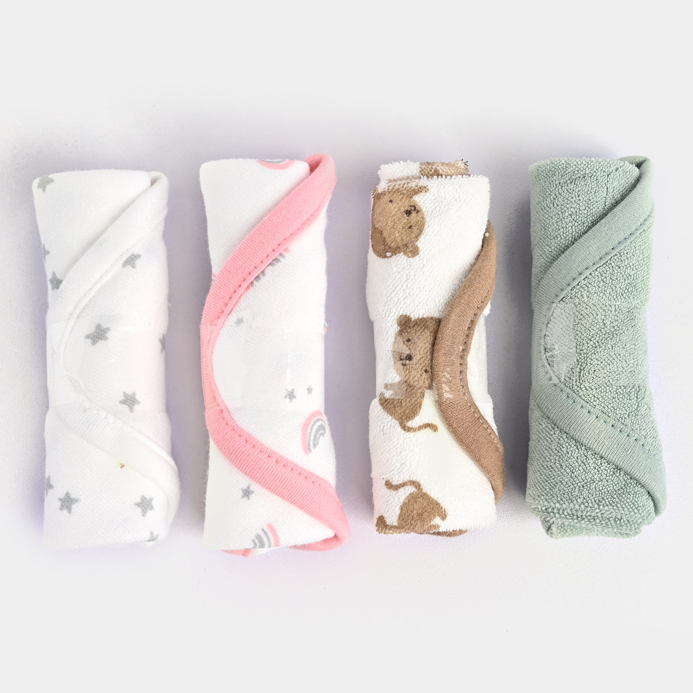 Baby Face Towel 4Pcs - Set