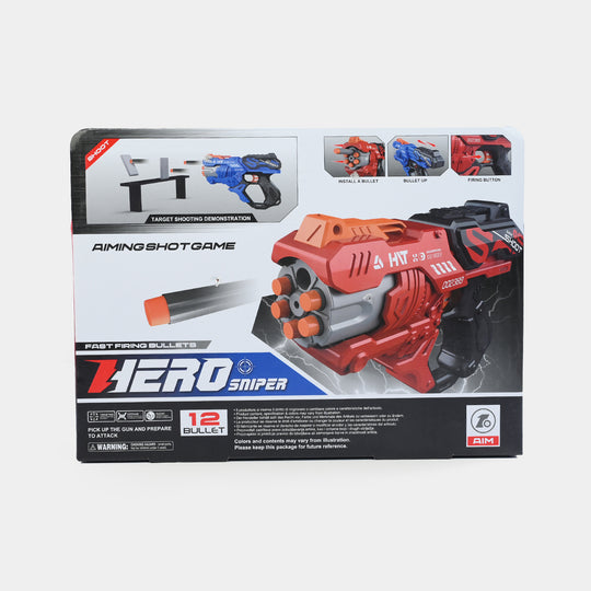 Hero Sniper Soft Dart Blaster Toy