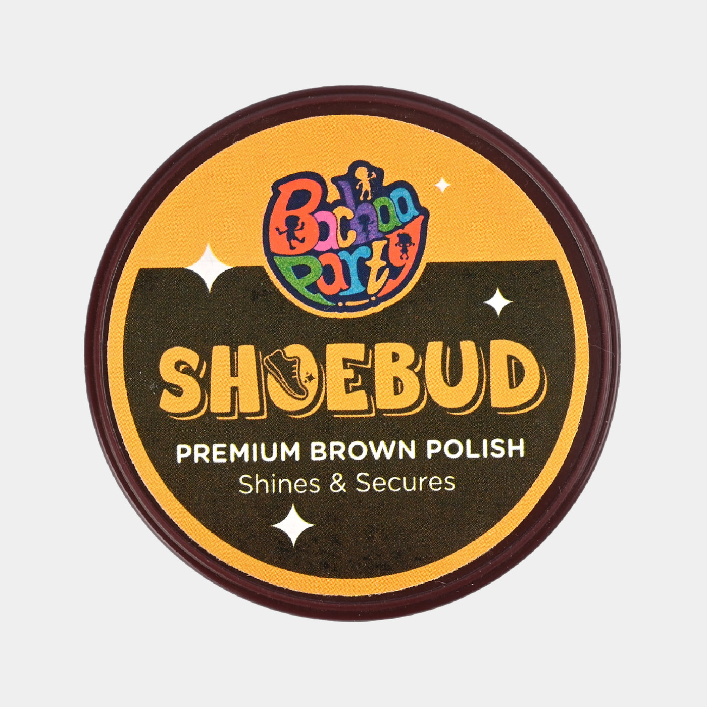 BP Shoe Bud Polish Jar - BROWN