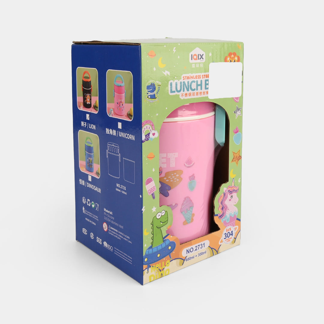 Stainless Steel Lunch Box for Kids | 900Ml