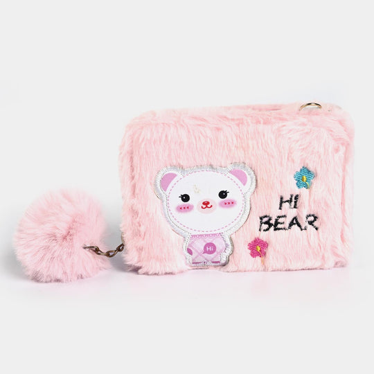 Girls Fur Fashion Hand Bag/Wallet