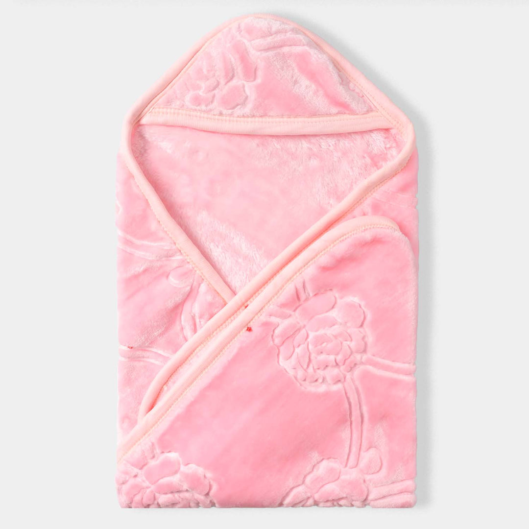 Deluxe Hooded Blanket -Pink