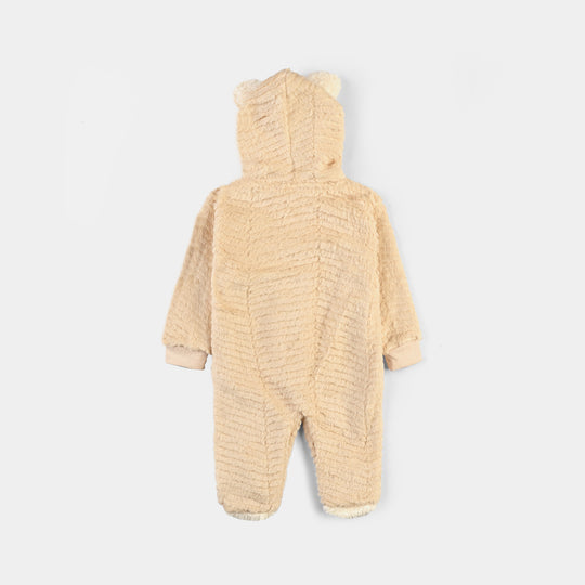 Infant Unisex Romper-BROWN