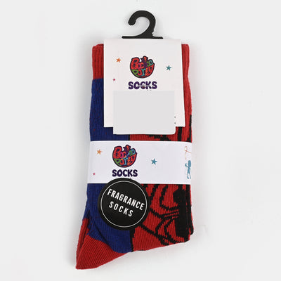 Boys Socks Spidey-Blue/Red