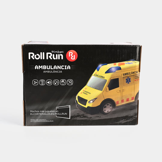 Roll Run Lights & Sound Ambulance Vehicle