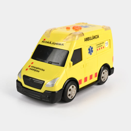 Roll Run Lights & Sound Ambulance Vehicle