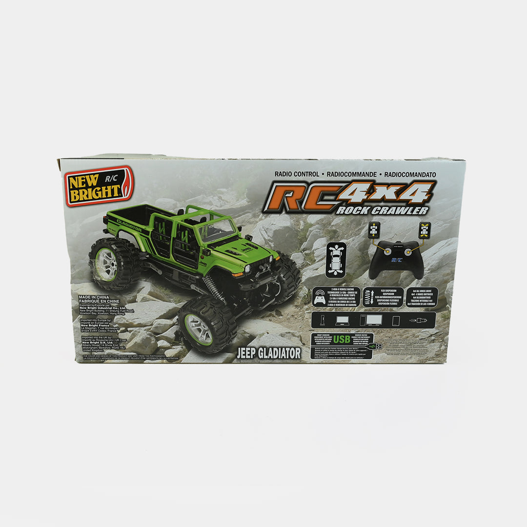 Remote Control 4x4 Jeep Gladiator Rock Crawler