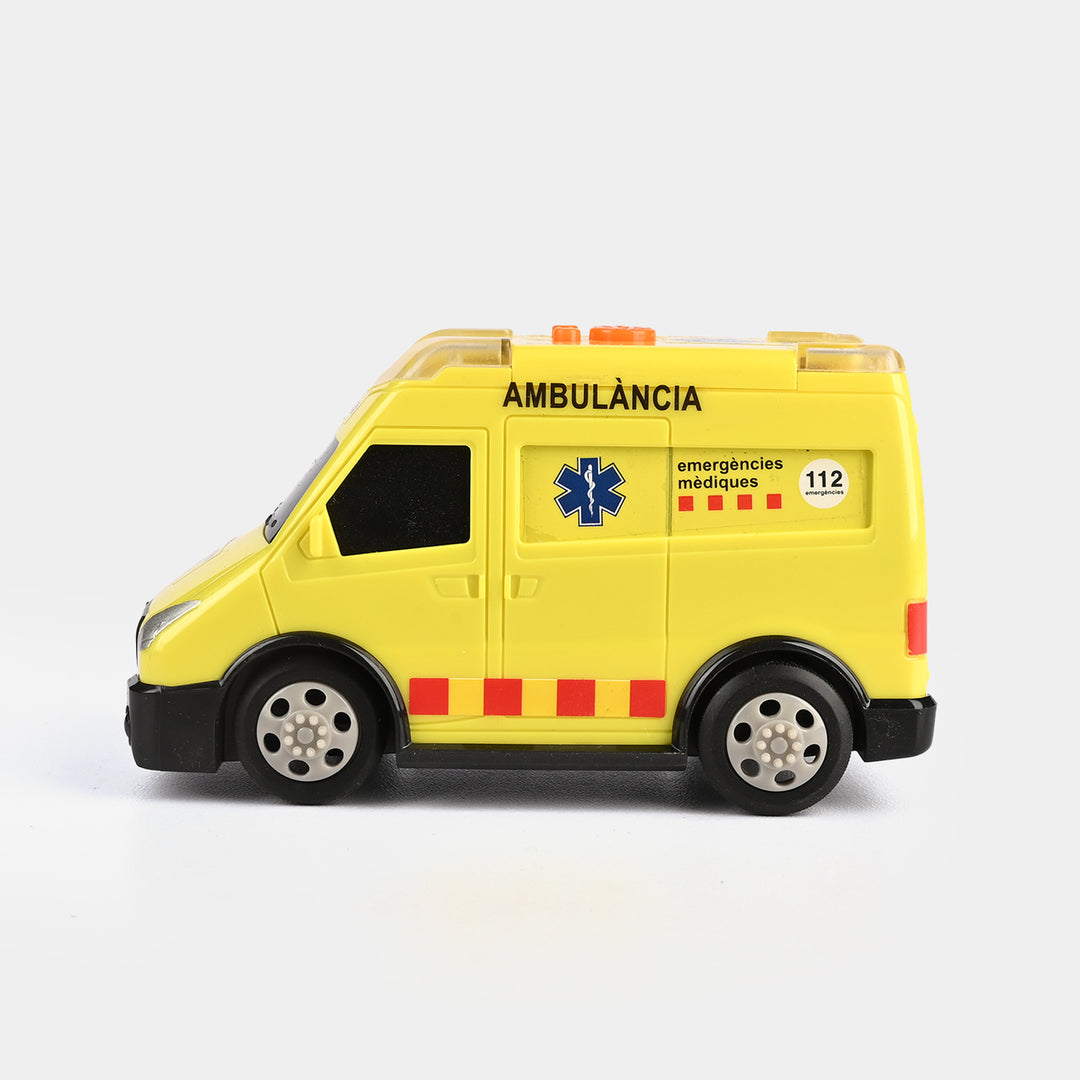 Roll Run Lights & Sound Ambulance Vehicle