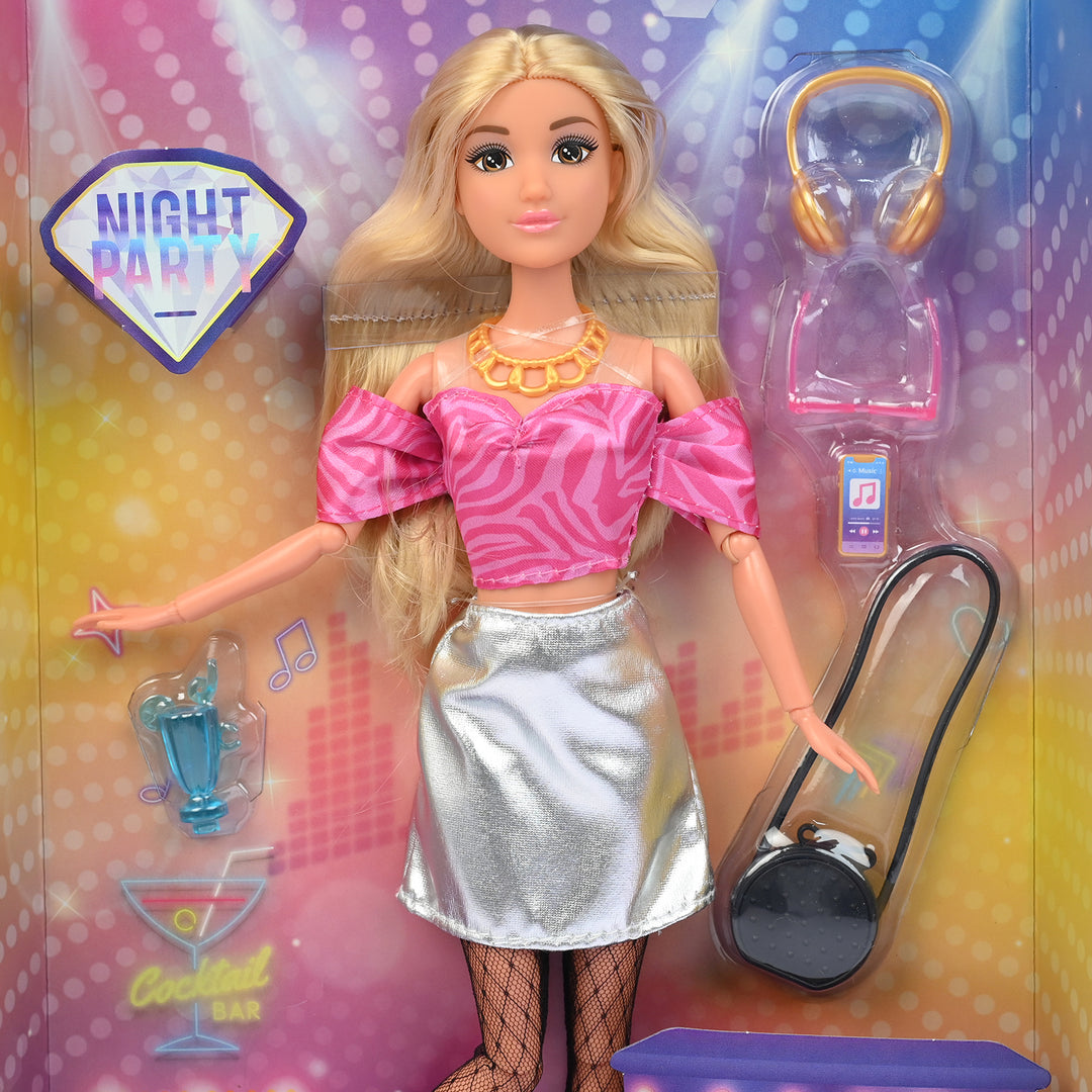 11.5" Lovely Fashion Doll with Accessories Set