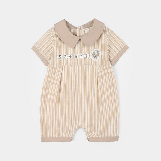 Infant Boys Jersey/Terry Romper 294-003 -Beg.Str