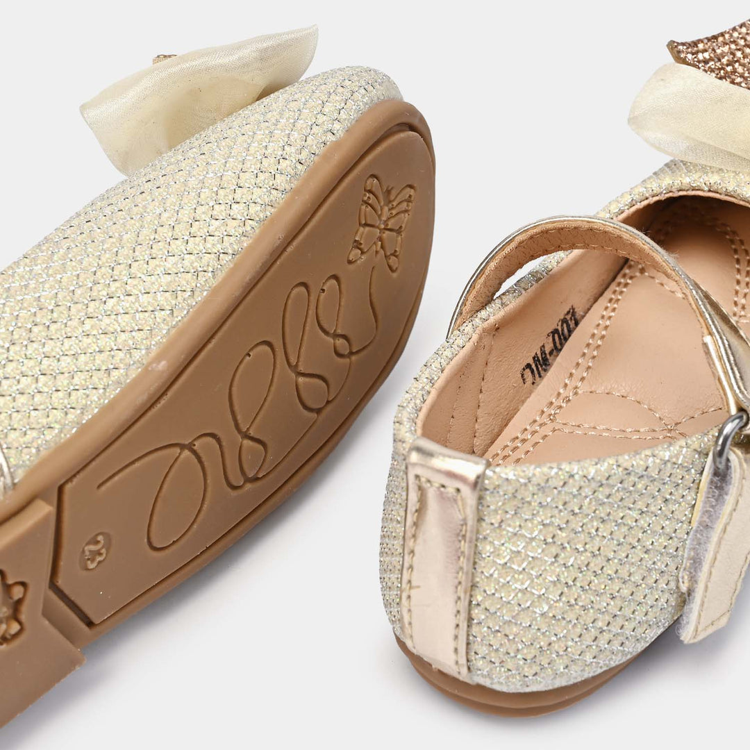 Girls Pumps DM-001-Golden