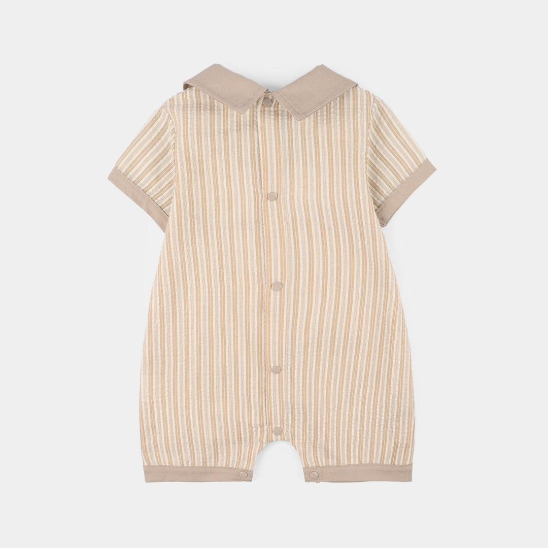 Infant Boys Jersey/Terry Romper 294-003 -Beg.Str