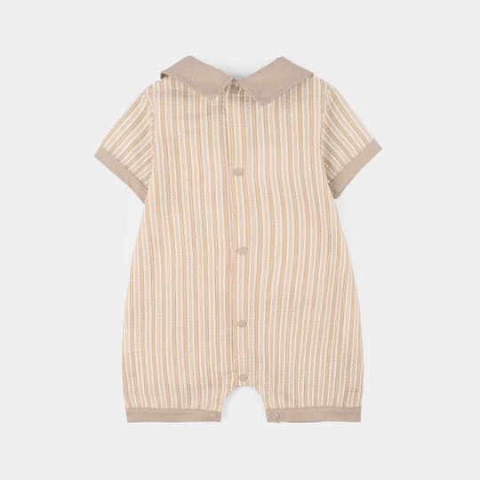 Infant Boys Jersey/Terry Romper 294-003 -Beg.Str