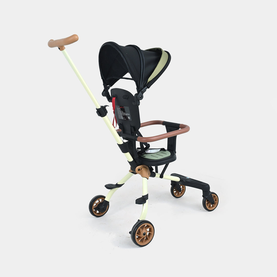 Ultra-Lightweight & Compact Travel Stroller | F1 Yellow
