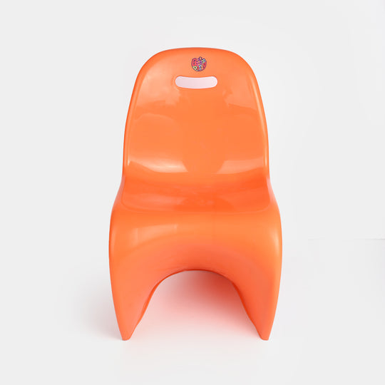S-Shaped Cantilever Plastic Chair for Kids