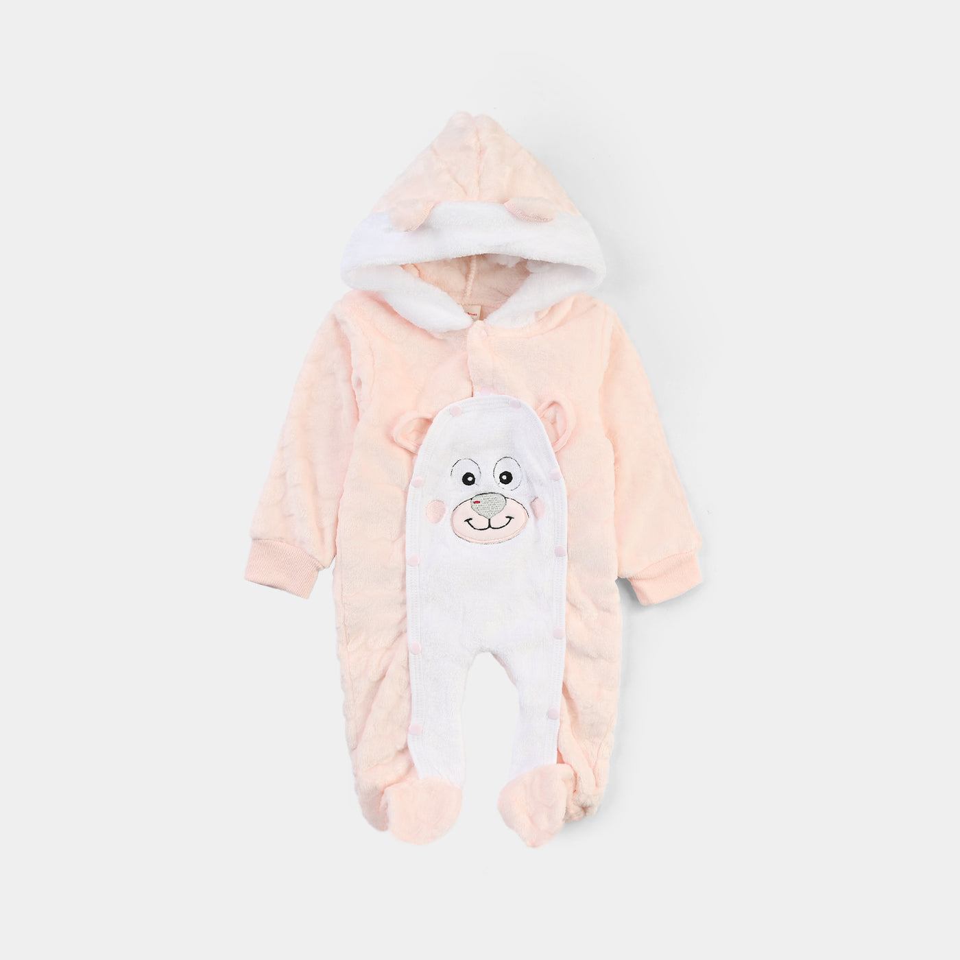 Infant Unisex Romper-Peach