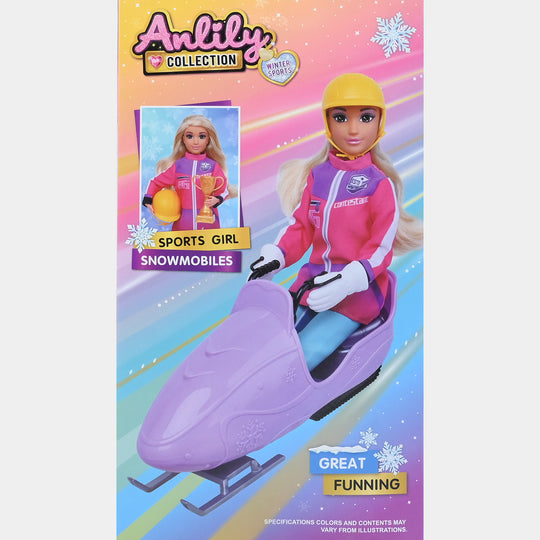 11.5" Lovely Fashion Doll with Accessories Set