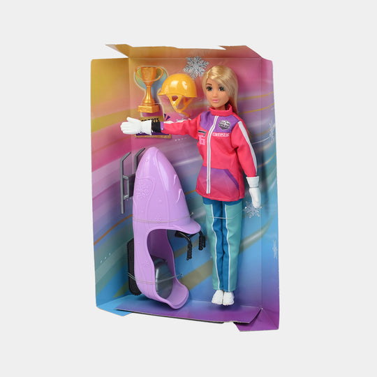 11.5" Lovely Fashion Doll with Accessories Set