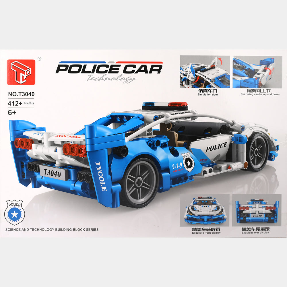 Police Car Building Blocks | 412PCs