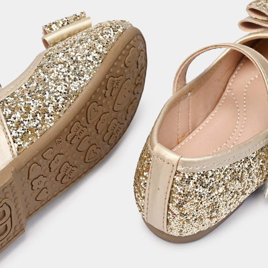 Girls Pumps 11-81-Golden