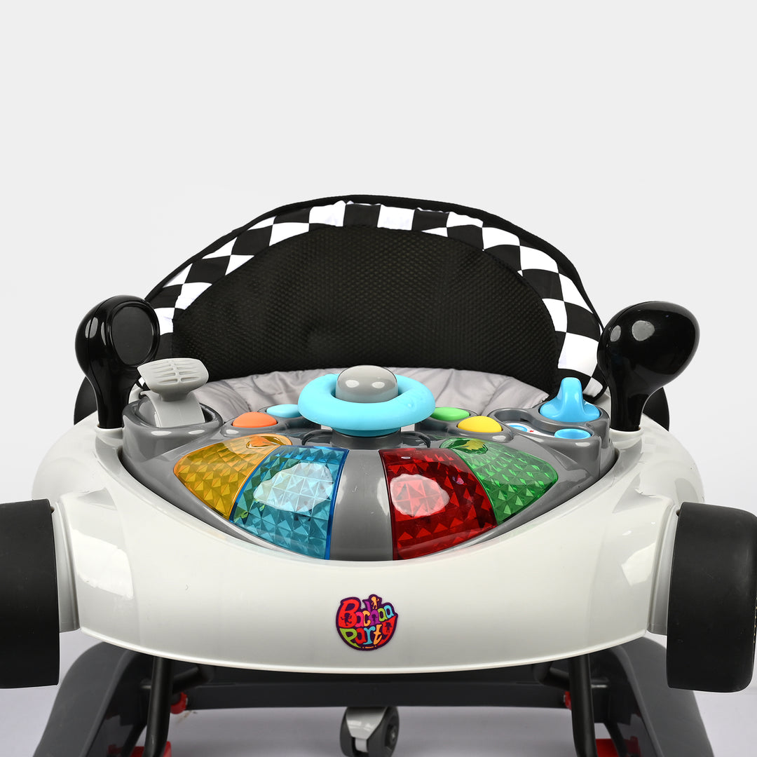 Baby Walker + Rocker BP319 Grey