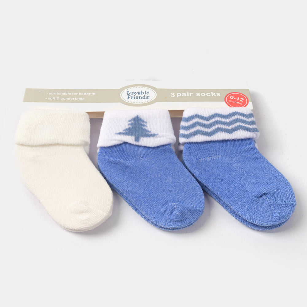 Charm Design Socks Pack of 3 Pair For Infant