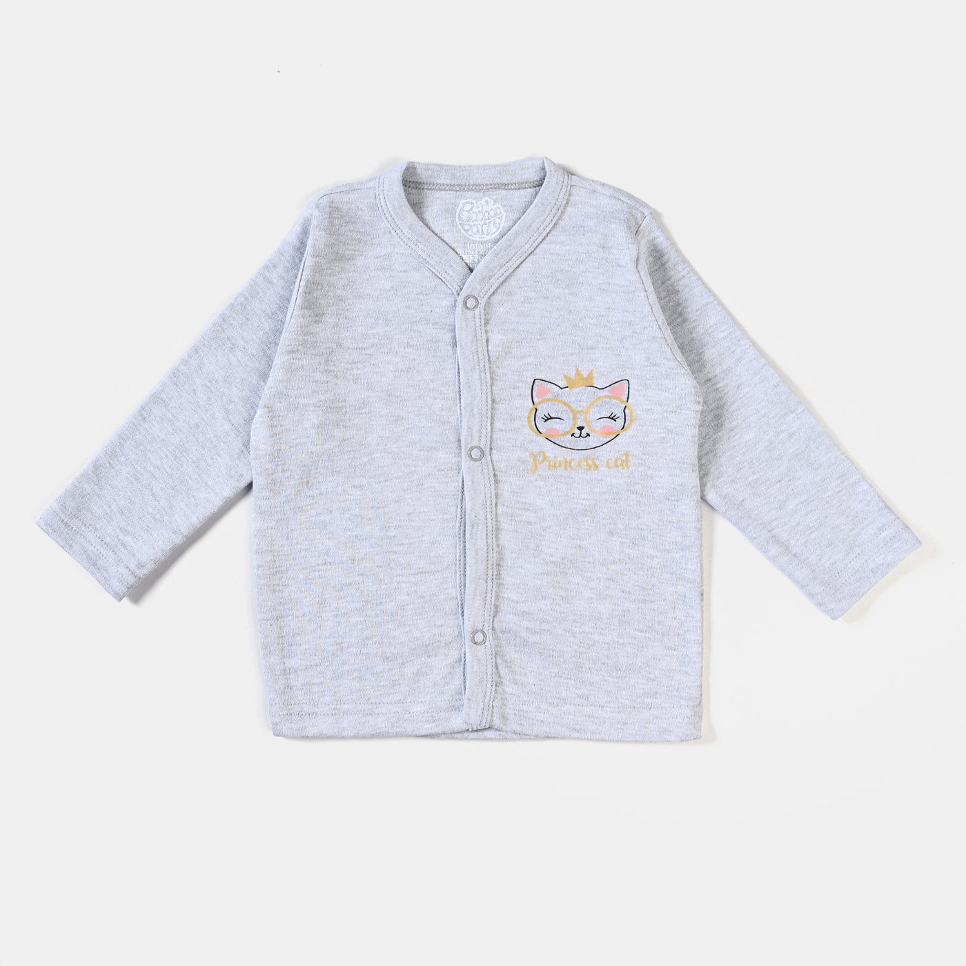 Infant Unisex Night Suit Cat Series-Grey