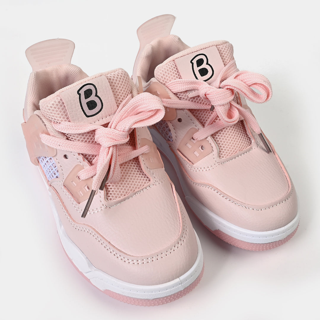 Girls Sneakers 1221-1-Pink